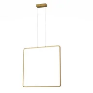 Lampy sufitowe - Lampa wisząca Anaya 336541-09 led kwadratowa złoty mat - miniaturka - grafika 1