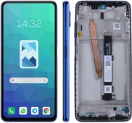 Części serwisowe do telefonów - Wyświetlacz LCD Ekran Szybka Dotyk do Xiaomi Poco X3 NFC Niebieski Ramka - miniaturka - grafika 1