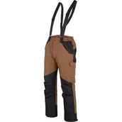Odzież robocza - LAHTI PRO Spodnie ocieplane z szelkami brąz.-czar. "l" ce lahti - miniaturka - grafika 1