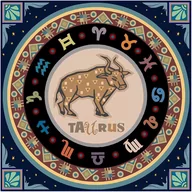 Malowanie po numerach - Norimpex Diamentowa mozaika Mandala 7D Zodiak Byk 30x30cm 1006578 - miniaturka - grafika 1