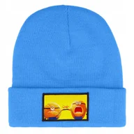 Czapki damskie - CZAPKA BEANIE ZIMOWA CIEPŁA NIEBIESKA DLA DZIECI MOTYW Despicable Me 2 WZ - miniaturka - grafika 1