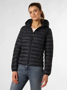 Tommy Hilfiger Damska kurtka pikowana Kobiety Sztuczne włókno niebieski jednolity, S - Kurtki damskie - miniaturka - grafika 1