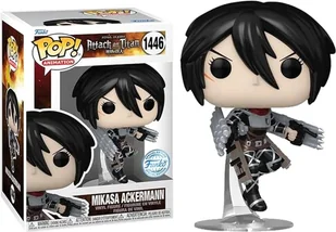 Figurka Funko Pop! Animation Attack on Titan S5 Mikasa Ackermann Metallic 1446 - Figurki dla dzieci - miniaturka - grafika 1