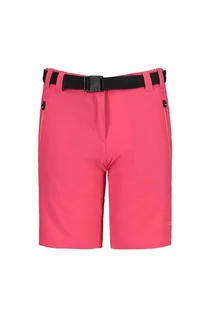 Spodnie i spodenki dla dziewczynek - CMP szorty dziecięce kolor fioletowy z nadrukiem - grafika 1