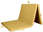 Stoły i łóżka do masażu - MAT4 materac rehabilitacyjny do ćwiczeń 3-częściowy 195x85x5cm składany - miniaturka - grafika 1