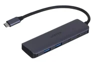 Huby USB - UNITEK HUB USB-C 3.1, 2X USB-A, 2X USB-C, 5 GBPS - miniaturka - grafika 1