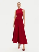 Sukienki - Guess Sukienka dzianinowa W5YK0S Z0241 Bordowy Regular Fit - miniaturka - grafika 1