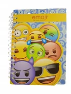 Notesy i bloczki - Notes Emoji podwójny A6 15x11 cm 80 kartek CE - miniaturka - grafika 1