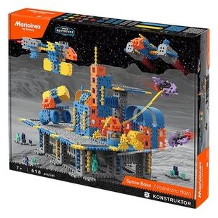 Mario-Inex Klocki Mini Waffle Kosmiczna Baza 453181 - Klocki - miniaturka - grafika 1