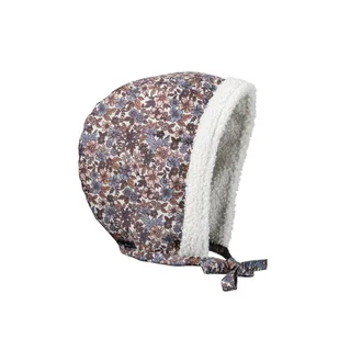 Elodie Details - Czapka Winter Bonnet - Blue Garden - 6-12 m-cy - Kombinezony dla dzieci - miniaturka - grafika 1