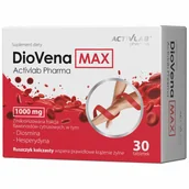 Serce i układ krążenia - ActivLab Pharma DioVena Max, 30 tabletek - miniaturka - grafika 1