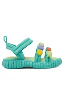 Buty dla dziewczynek - Melissa Sandały Mini Melissa Create + Play Doh Bb M 35989 Zielony - miniaturka - grafika 1