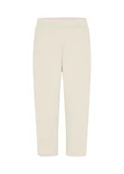 Spodnie damskie - SOYACONCEPT Damskie spodnie dresowe, kremowy, XL - miniaturka - grafika 1