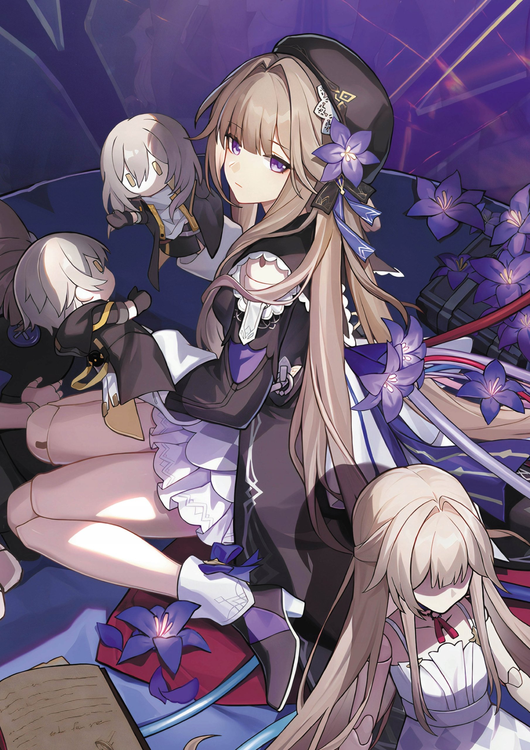 Plakat A3 Honkai Star Rail Hsr Anime Gra Herta