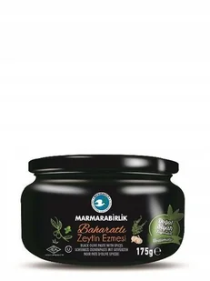 BLACK OLIVE PASTE WITH SPICES 175g - Pasztet i przetwory mięsne - miniaturka - grafika 1