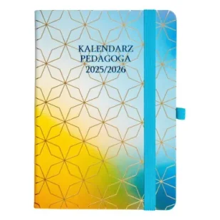 Kalendarz pedagoga 2025/26 B6 tyg Salsa tęczowy - Kalendarze - miniaturka - grafika 1
