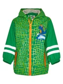 Bluzy i sweterki niemowlęce - Playshoes Płaszcz przeciwdeszczowy w kolorze zielonym - miniaturka - grafika 1