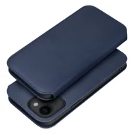 Etui i futerały do telefonów - Kabura podwjna kiesze XIAOMI Redmi NOTE 13 PRO PLUS 5G granatowy - miniaturka - grafika 1