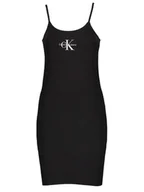 Sukienki - Calvin Klein Sukienka w kolorze czarnym - miniaturka - grafika 1