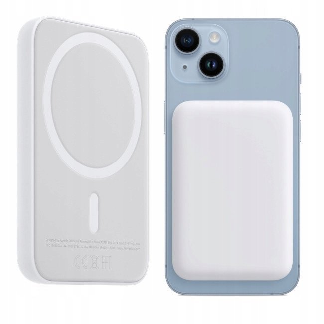 Powerbank Ecobox 10000 mAh Magsafe Bezprzewodowy Biały USB-C