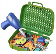 Zabawy w naśladowanie dorosłych - Zabawki mały konstruktor majsterkowanie zestawy konstrukcyjne edukacyjne - miniaturka - grafika 1