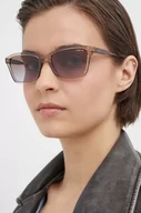 Okulary przeciwsłoneczne - VOGUE okulary przeciwsłoneczne damskie kolor beżowy 0VO5551S - Vogue - miniaturka - grafika 1