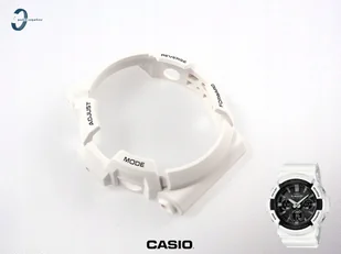 Bezel Casio GAW-100 GAW-100B GAW-100B-7A GA-200 GA-201 GAS-100 biały - Akcesoria do zegarków - miniaturka - grafika 1