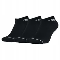Skarpetki damskie - Skarpety Air Jordan Jumpman No-Show 3 Pack - SX5546-010 - 34-38 - miniaturka - grafika 1