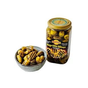 Suntat Oliwki zielone grillowane 750 g – Śródziemnomorski smak - Zdrowa żywność - miniaturka - grafika 1