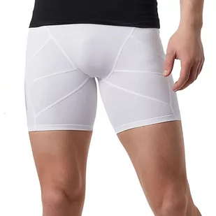 Spodenki New Balance MS231673WT - białe - Spodnie sportowe męskie - miniaturka - grafika 1