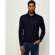 Swetry męskie - Tommy Hilfiger Sweter PIMA z dodatkiem kaszmiru - miniaturka - grafika 1