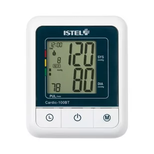 ISTEL Cardic-100 BT Ciśnieniomierz Automatyczny Naramienny z Zasilaczem i Funkcją Bluetooth 1 Sztuka - Ciśnieniomierze i akcesoria - miniaturka - grafika 1