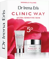 Zestawy kosmetyków damskich - Zestaw Dr Irena Eris Clinic Way 5° Dermokrem Wypełniający Zmarszczki SPF20 - 50ml + 5° Dermokrem Globalnie Regenerujący na noc - 30ml - miniaturka - grafika 1
