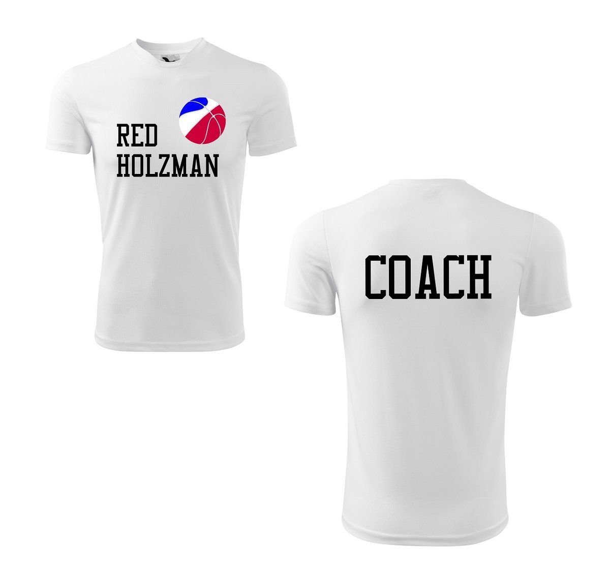Trener BASKETBALL Koszulka RED HOLZMAN