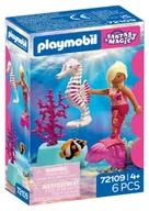 Klocki - Playmobil Fantasy Magic Syrenka zkonikiem morskim 72109 - klocki - miniaturka - grafika 1