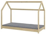 Łóżka dla dzieci i młodzieży - Łóżko dla dziecka domek Olaf 80x180 Portivo - miniaturka - grafika 1