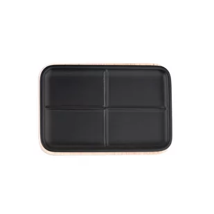 Lumarko Mydelniczka Z Poliresingu Z Drewnianą Podstawą 12,5x8x2 Cm (łazienka) - Akcesoria łazienkowe - miniaturka - grafika 3