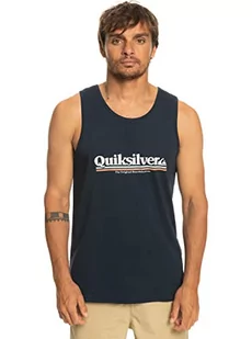 Quiksilver Koszulka męska Niebieski XS - Koszulki męskie - miniaturka - grafika 1