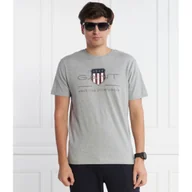 Koszulki męskie - Gant T-shirt | Regular Fit - miniaturka - grafika 1