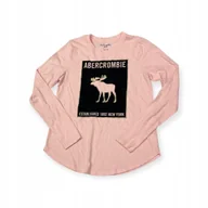 Bluzki damskie - Bluzka dziewczęca na długi rękaw Abercrombie Kids 15/16 lat - miniaturka - grafika 1