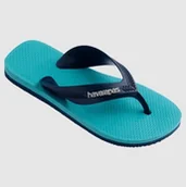 Klapki i japonki damskie - Havaianas Japonki Dziecięce Granatowe 25-26 Żuo - miniaturka - grafika 1