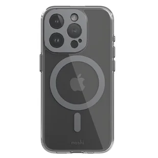 Moshi iGlaze MagSafe - Etui iPhone 15 Pro (Meteorite Gray) - Pozostałe akcesoria do telefonów - miniaturka - grafika 1