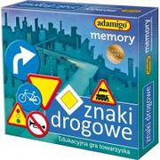 Gry planszowe - Adamigo Znaki Drogowe G-3297 - miniaturka - grafika 1