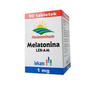 Melatonina 1 mg, 90 tabletek - Układ nerwowy - miniaturka - grafika 1