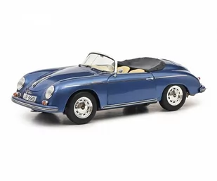 Schuco Porsche 356 Speedster Blue Metallic 1:18 450031800 - Samochody i pojazdy dla dzieci - miniaturka - grafika 1