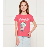 Koszulki męskie - Guess T-shirt Regular Fit - miniaturka - grafika 1