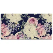 Podkładki na biurko - Mata ochronna na biurko Róże vintage 120x60 cm - miniaturka - grafika 1