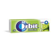 Gumy do żucia, lizaki, dropsy - Orbit Lemon Lime 10 drażetek/14g - miniaturka - grafika 1