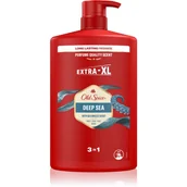Żele pod prysznic dla mężczyzn - Old Spice Deep Sea oczyszczający żel pod prysznic 3w11000ml - miniaturka - grafika 1