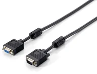 Kable komputerowe i do monitorów - Equip 118800 kabel VGA 1 m VGA (D-Sub) Czarny - miniaturka - grafika 1
